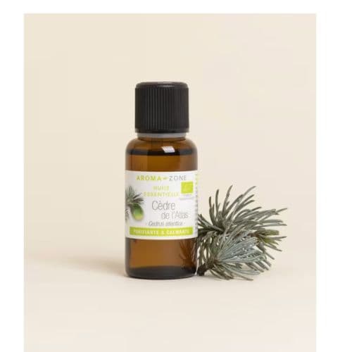 Huile Essentielle de Cèdre de l'Atlas BIO , Aroma-Zone - Anti-Cellulite &amp; Soin Raffermissant,10ml et 30ml